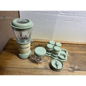 Nutribullet Baby Bullet Baby Food Making System With Date Dial Jars BB-101S